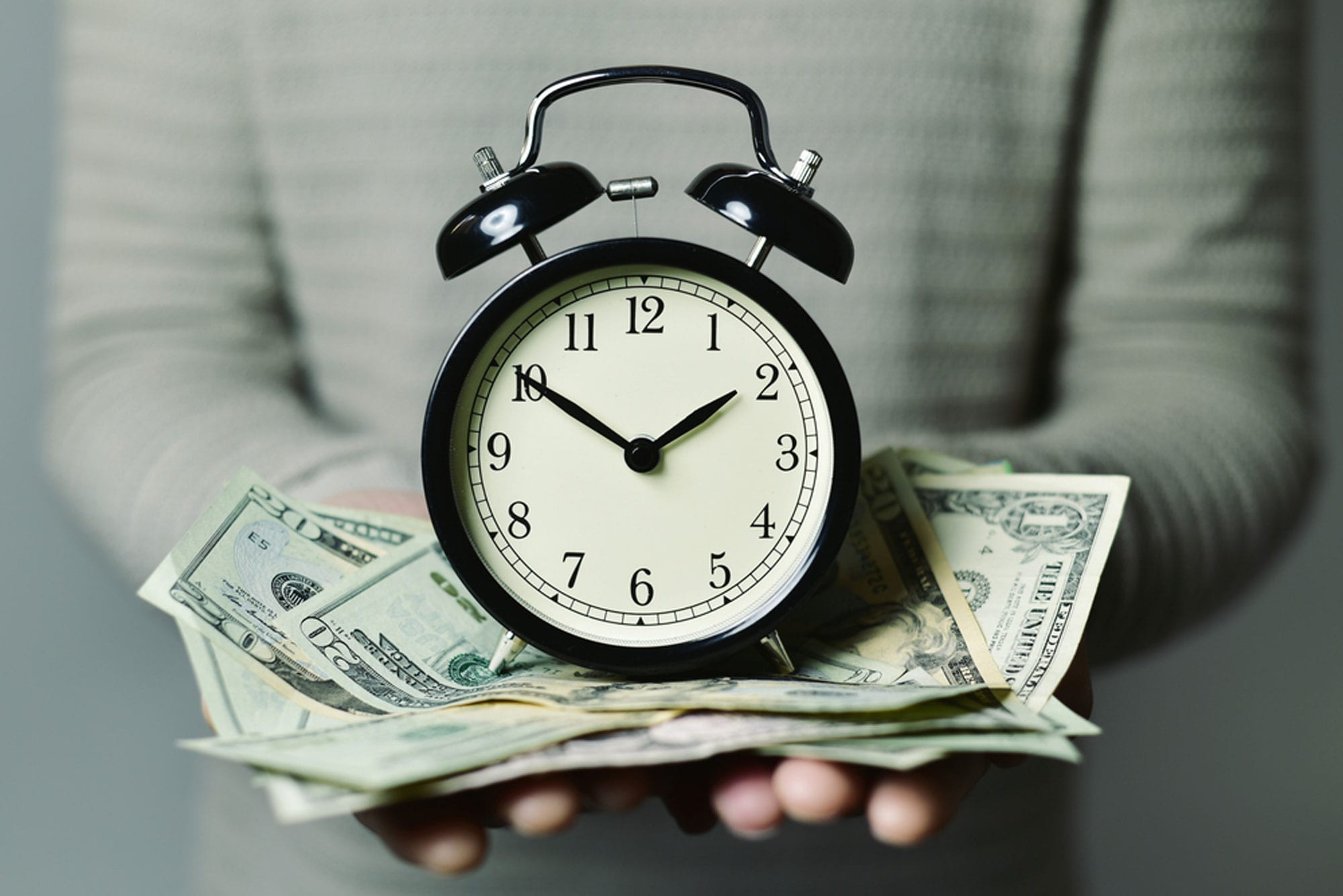 The value of money discount